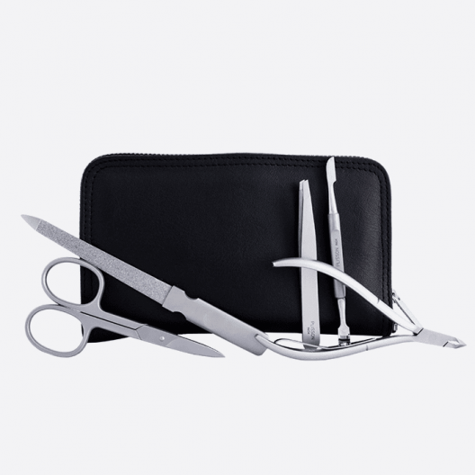 Trousse manucure noire 5 pièces