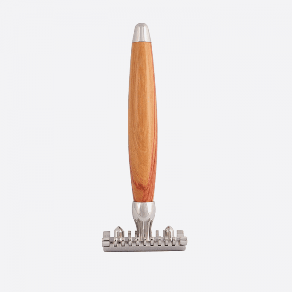 Rosewood and Palladium Razor -...