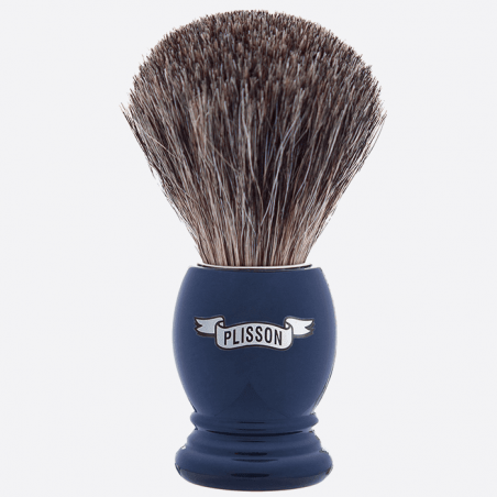 Essentiel Rasierpinsel Grau Russisch-Dachs – 9 Farben – Plisson 1808