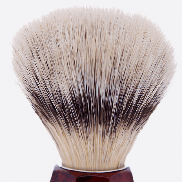 "High Mountain White" fibre faceted brush - 2 colours