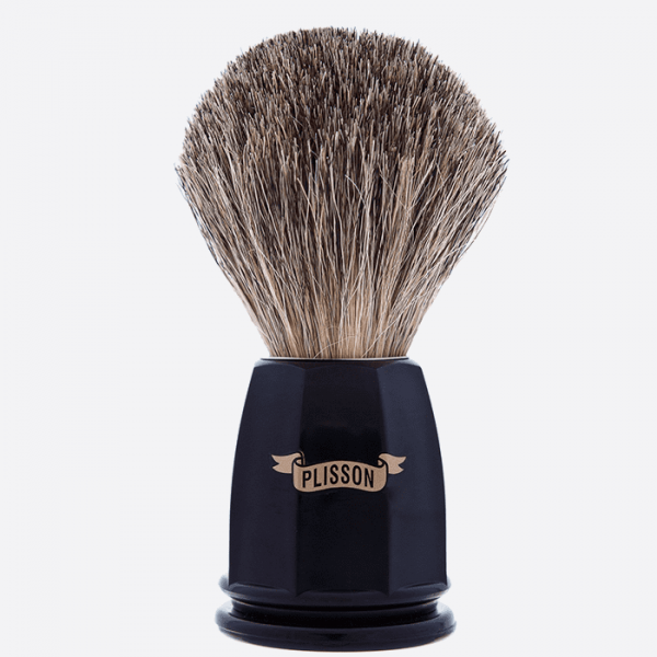 Pure Russian Grey Octagonal Badger Shaving Brush