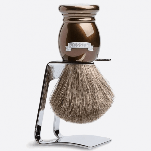Essential Shaving brush on its stand - 5 colours