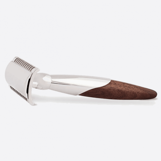 Odyssey Safety Razor - Walnut & Palladium
