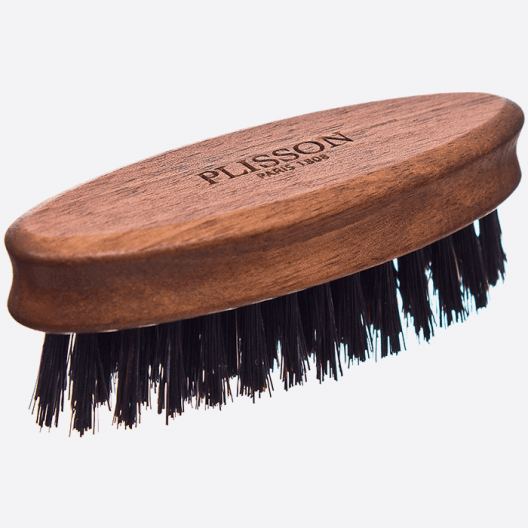 Brosse à barbe en pur poils de sanglier - Plisson 1808