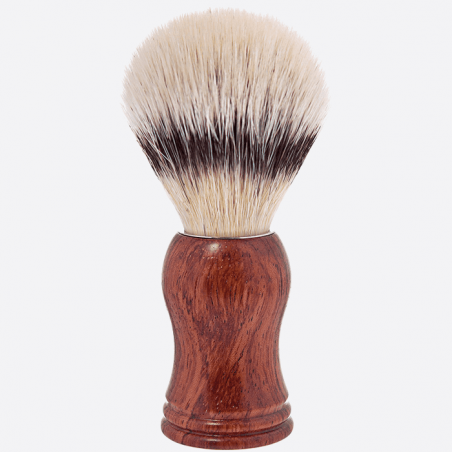 Shaving Brush Plisson synthetic fibre and Bubinga