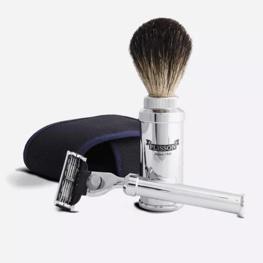 Classic Travel Shaving Set – Plisson 1808