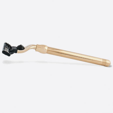 Mach3 Razor 24 carat gold finish - Plisson 1808