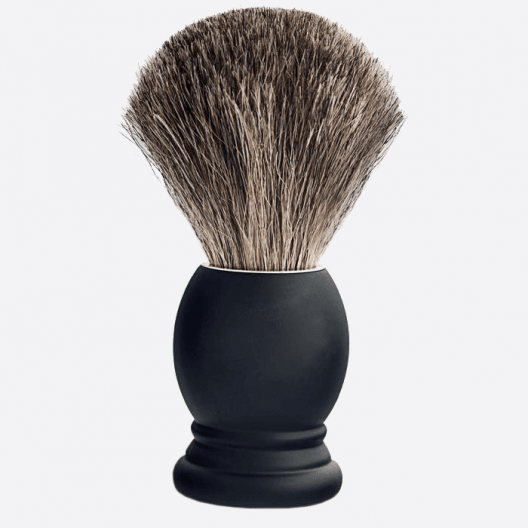 Blaireau Hêtre Noir Pur Gris