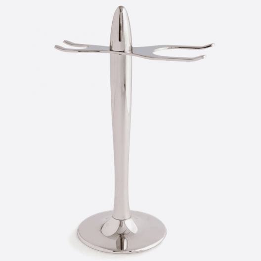 Pallasium finish brush and razor stand