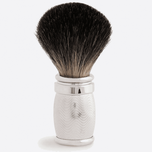 Brocha de afeitar de latón macizo - Plisson 1808