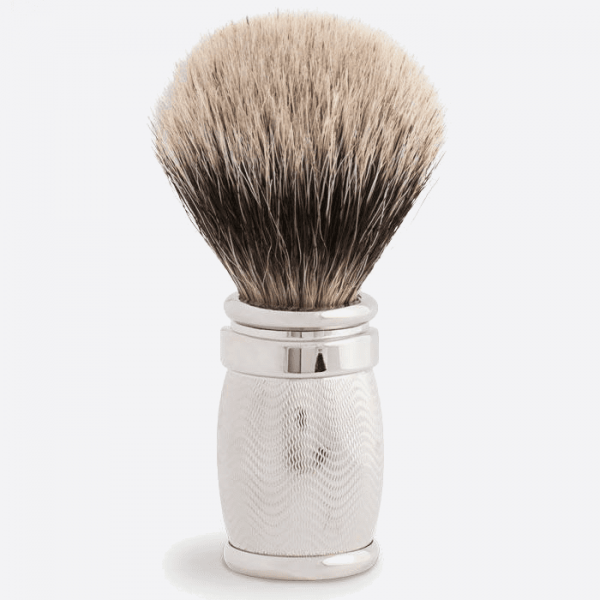 Shaving brush in solid brass - Plisson 1808