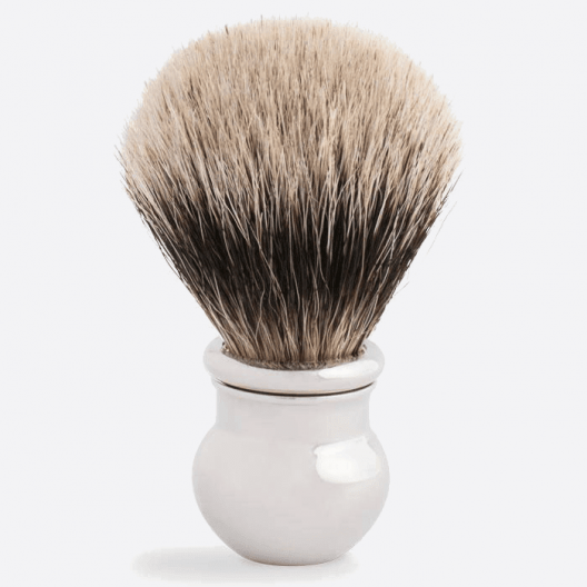 Palladium Ball Shaving Brush - Plisson 1808
