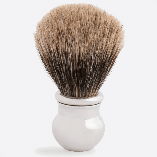 Palladium Finish Boule Shaving Brush