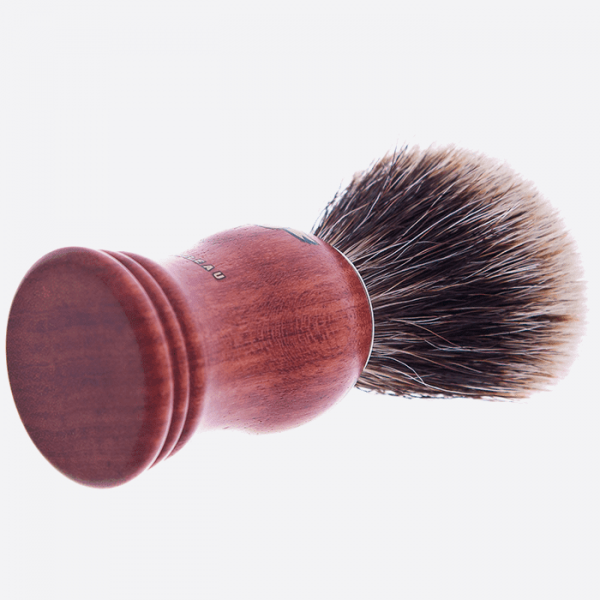 Blaireau Bois Bubinga Pur Gris
