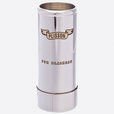 Brocha de afeitar de viaje de cobre niquelado - Plisson 1808