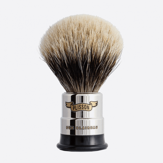 Blaireau Nickelé Pied Noir - Pur Gris Européen