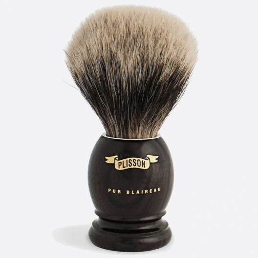Shaving Brush Macassar Ebony - Plisson 1808