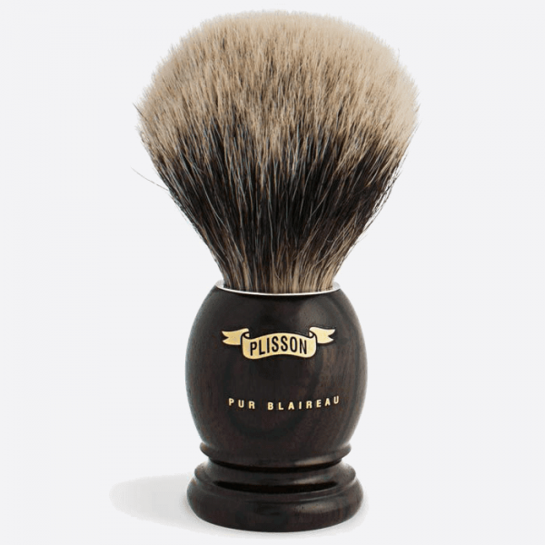Blaireau Ébène de Macassar - Pur Gris