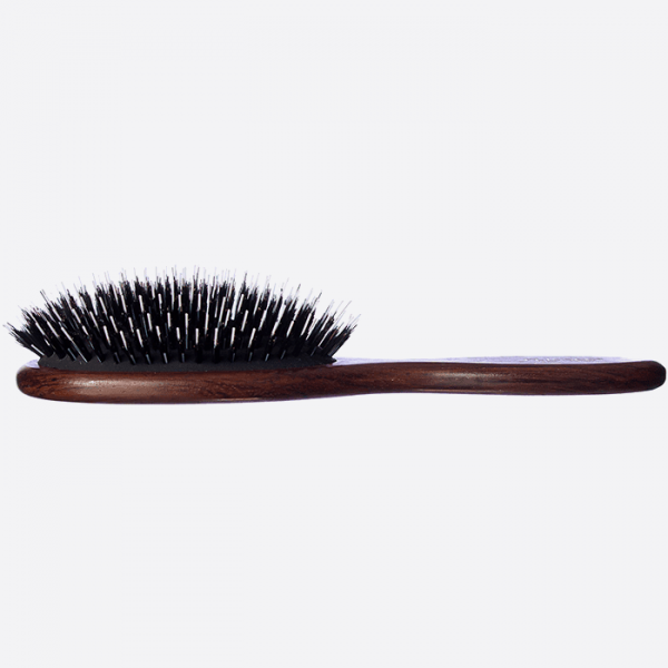 Brosse à cheveux pneumatique, poil de sanglier et picots nylon - Plisson 1808