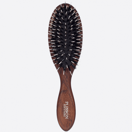 Brosse à cheveux pneumatique en poil de sanglier Petit - Plisson 1808