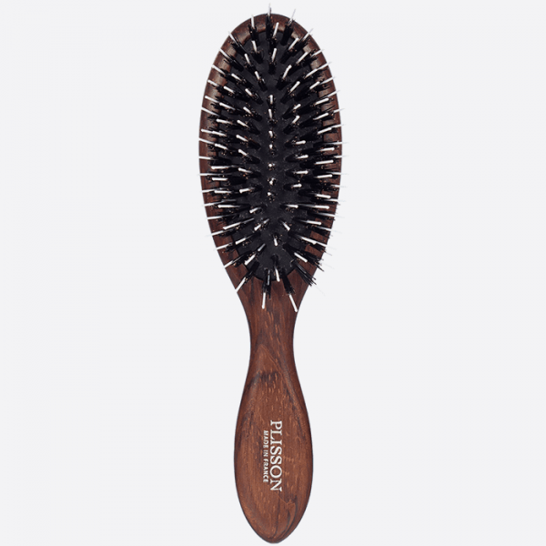 Pneumatic boar bristle hair brush Small - Plisson 1808