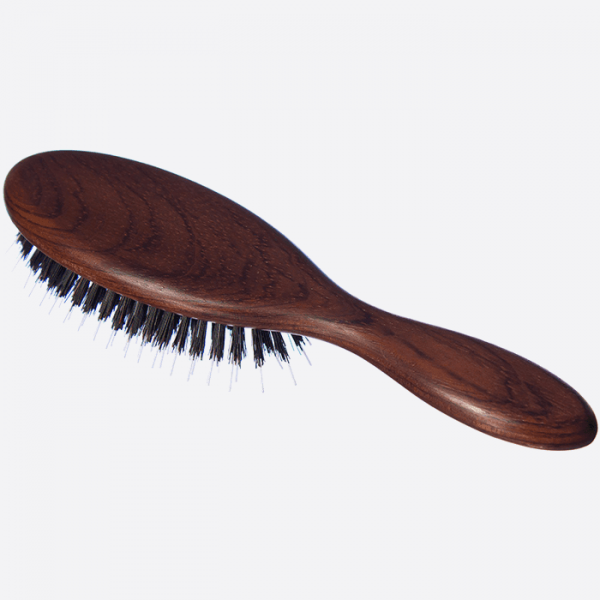 Pneumatic boar bristle hair brush Small - Plisson 1808