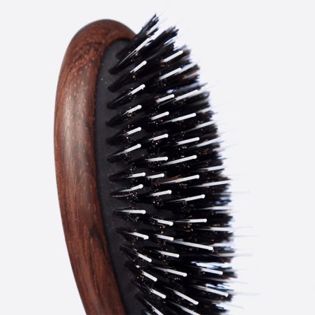 Brosse à cheveux pneumatique en poil de sanglier Petit - Plisson 1808