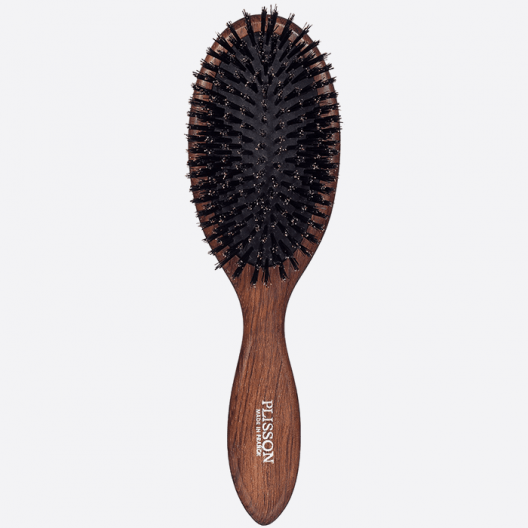 Pneumatic hairbrush with boar bristles - Plisson 1808