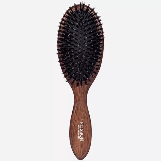 Pure Boar Bristle Pneumatic Hairbrush – Made in France – Plisson 1808