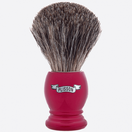 Essentiel Rasierpinsel Grau Russisch-Dachs – 9 Farben – Plisson 1808