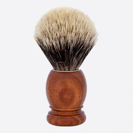 Blaireau Original Palissandre de Santos Gris Européen