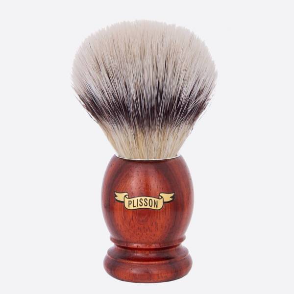 Shaving Brush Padouk and white synthetic fibre