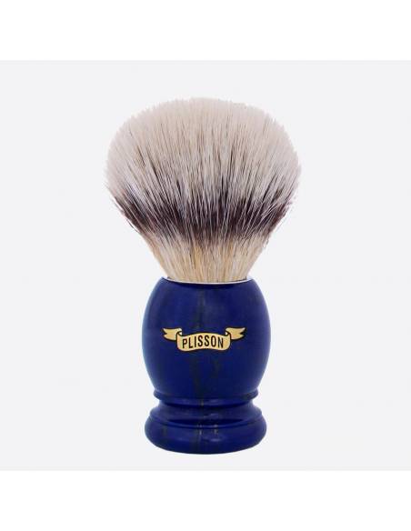 Shaving Brush Lapis Lazuli and synthetic fibre