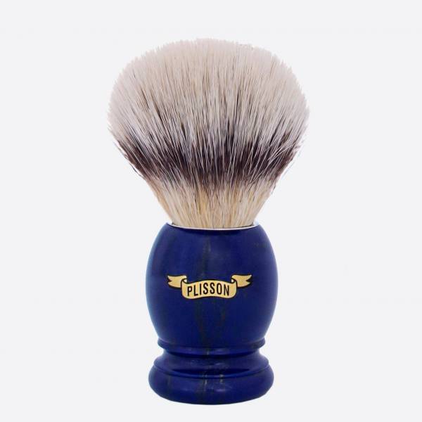 Shaving Brush Lapis Lazuli and synthetic fibre