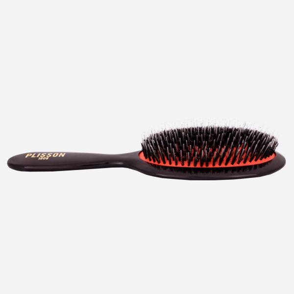 Brosse à Cheveux Sanglier & Nylon Indispensable Bleue I La Bonne