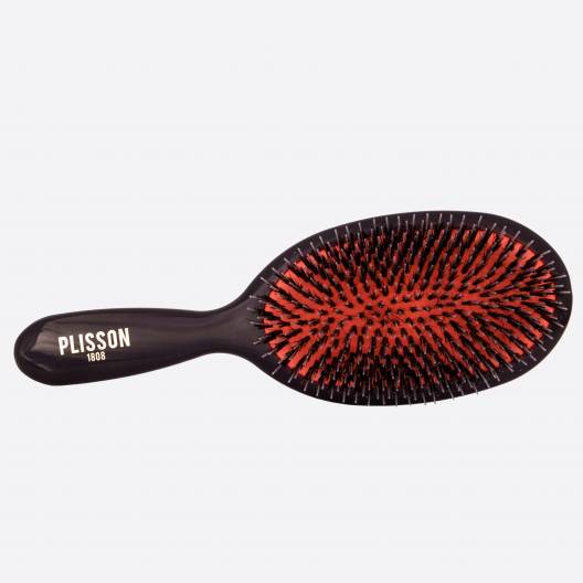 Brosse à cheveux pneumatique en poil de sanglier grand - Plisson 1808