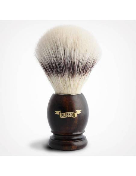 Shaving Brush Plisson Macassar ebony and synthetic fibre