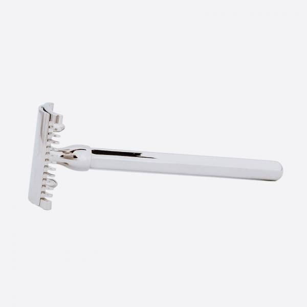 Solid Hexagonal Safety Razor - 3 finishes