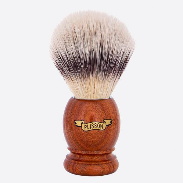 Original Santos Rosewood Shaving Brush - "High Mountain White" fibre