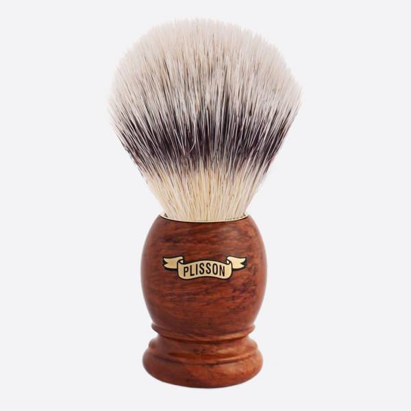 Original Briar wood Shaving Brush - "High Mountain White" Fibre