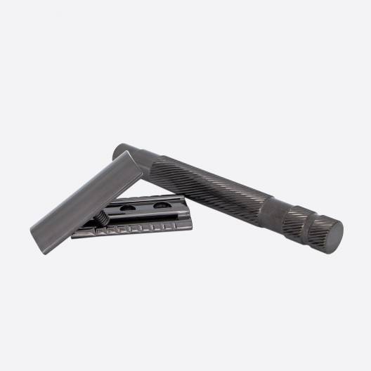 Essential Black Steel Safety Razor