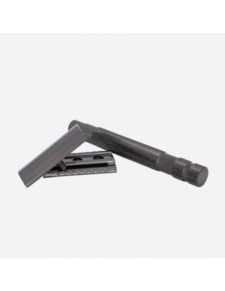 Essential Black Steel Safety Razor