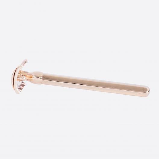 Octogonal Safety Razor - Pink Gold Finish