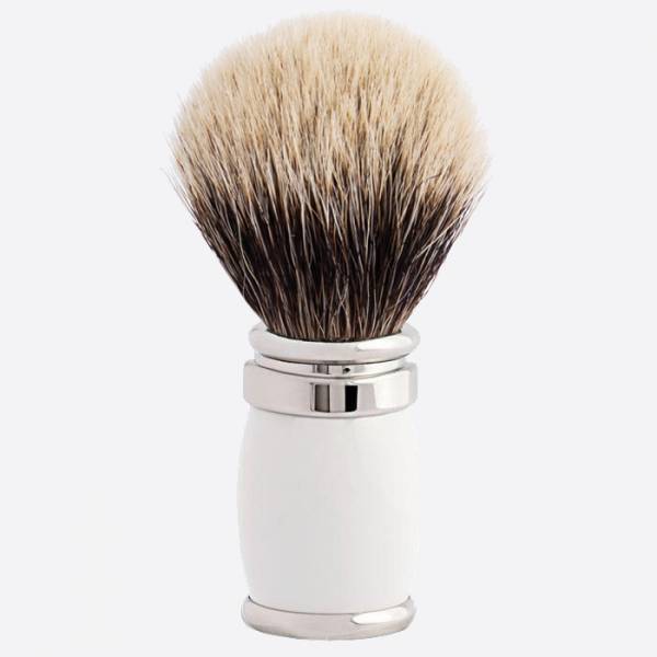 Lacquer and chrome finish shaving...