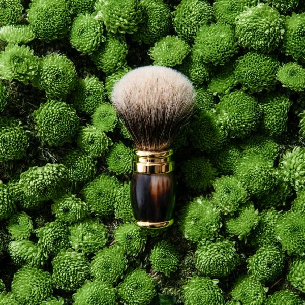 Cepillo para barba de cuerno natural - Plisson 1808