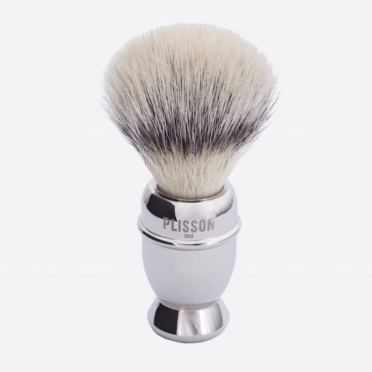 Antique Shaving Brush - "High Mountain White" Fibre