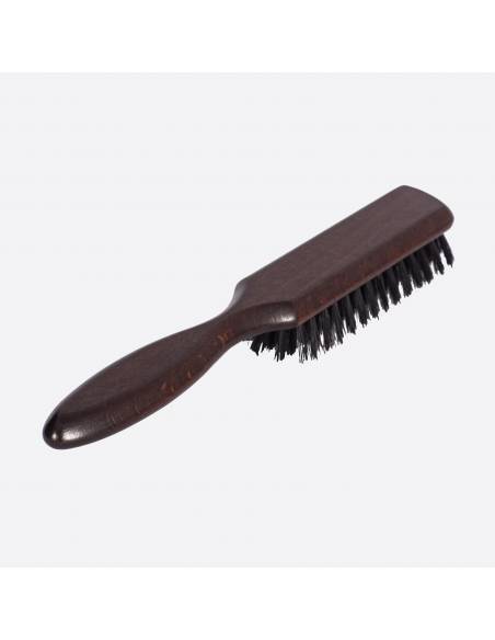 Flat boar bristle brush for perfect smoothing - Plisson 1808