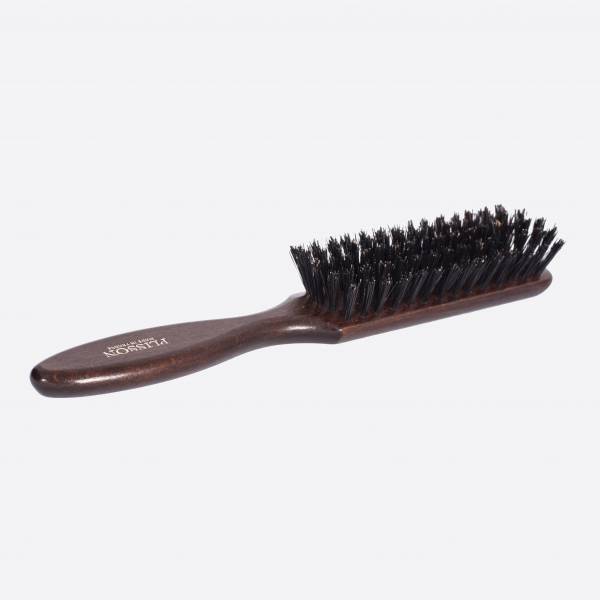 Brosse plate en poil de sanglier pour un lissage parfait - Plisson 1808