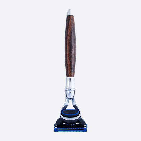 Fusion Plisson Razor with Macassar Ebony