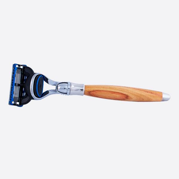 Plisson Razor with Rosewood and Chrome Finish